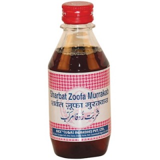 Rex Remedies SHARBAT ZOOFA MURAKKAB, 200ml, Cough, Dry Cough